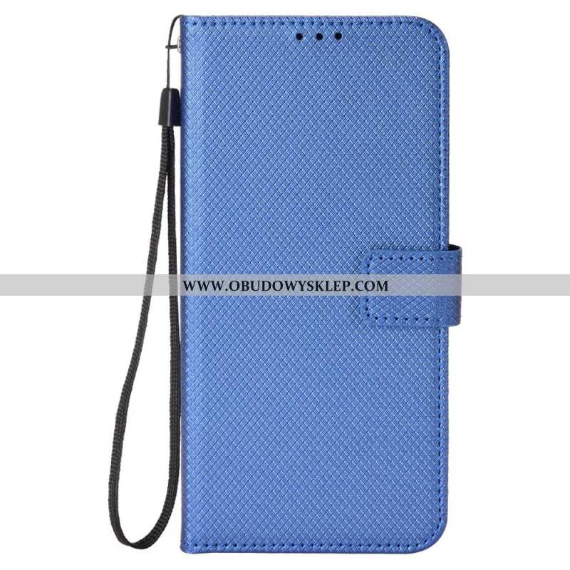 Skórzany Futerał Oppo Reno 13 5g Etui Na Telefon Kropki Na Pasku