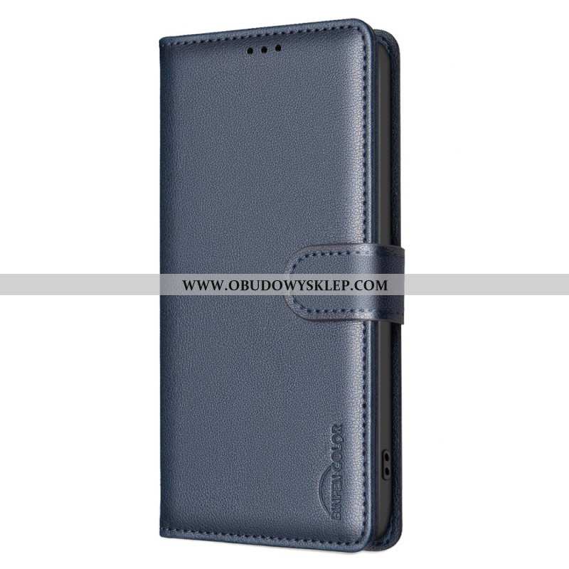 Skórzany Futerał Realme 14 Pro 5g Etui Na Telefon Klasyczny