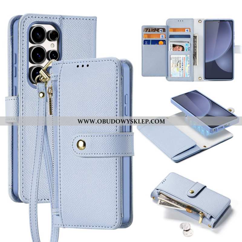 Skórzany Futerał Samsung Galaxy S25 Ultra 5g Etui Na Telefon Odpinane Etui Lawa Series Dux Ducis