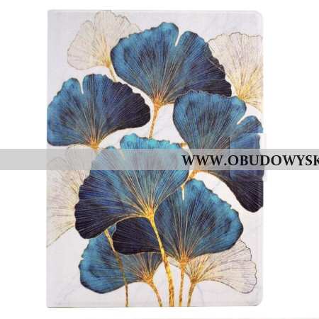 Skórzany Futerał Samsung Galaxy Tab S11 Etui Na Telefon Liście