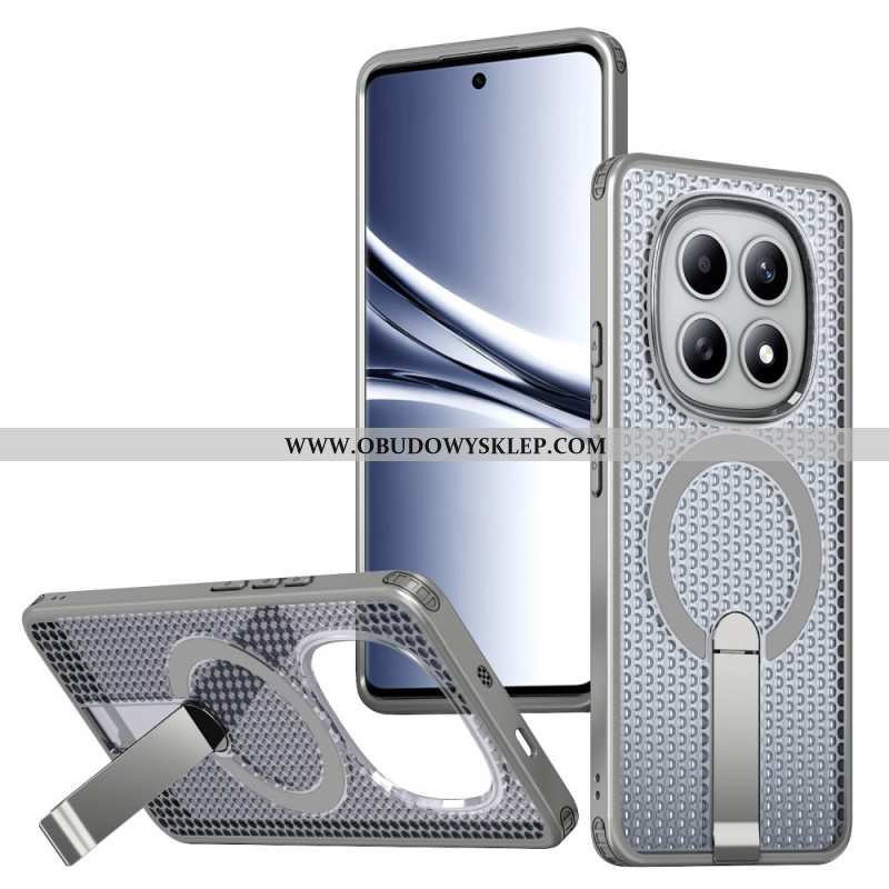 Skórzany Futerał Xiaomi Redmi Note 15 5g Etui Na Telefon Faktura Siatki