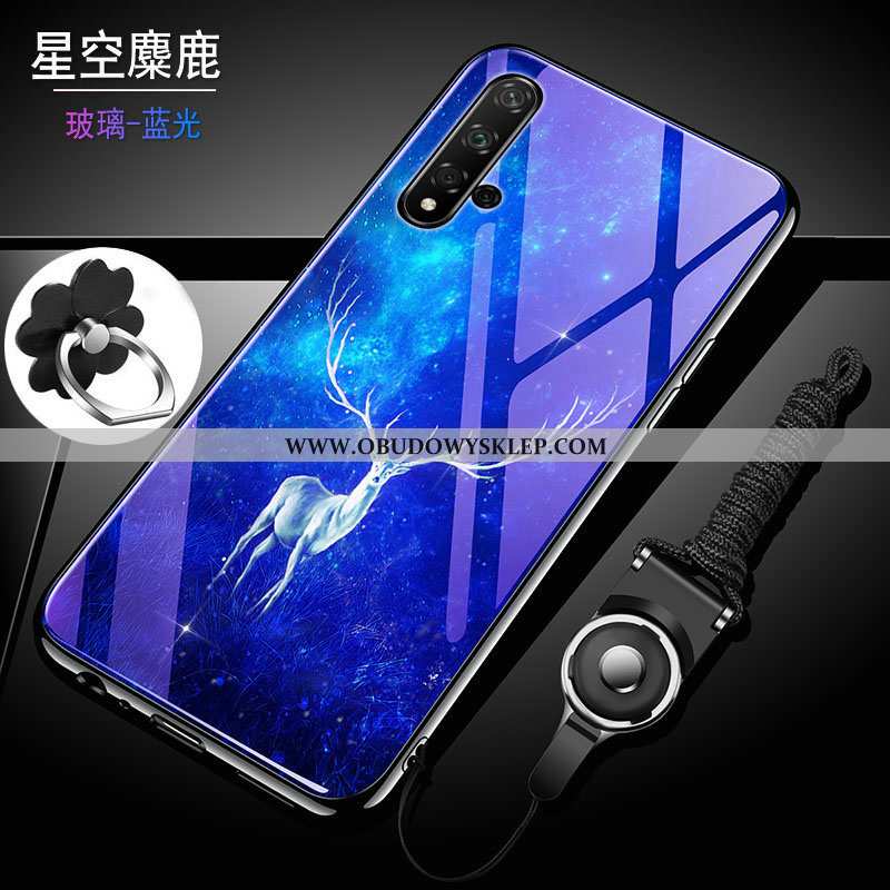 Etui Honor 20 Trendy Anti-fall Trudno, Futerał Honor 20 Miękki Telefon Komórkowy Fioletowy