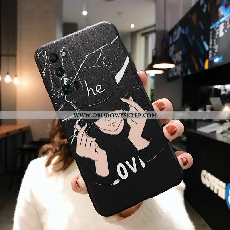 Etui Honor 30 Pro Silikonowe Anti-fall Etui, Futerał Honor 30 Pro Nubuku Kreskówka Niebieska