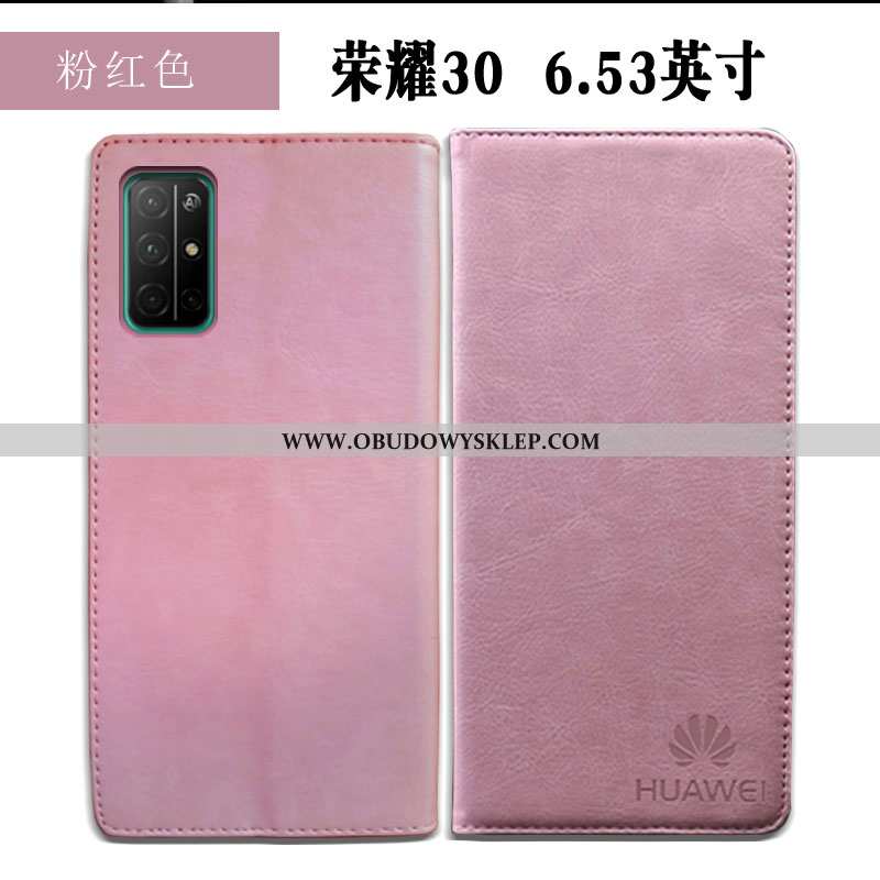 Etui Honor 30 Skórzane Proste Telefon Komórkowy, Futerał Honor 30 Prawdziwa Skóra All Inclusive Gran