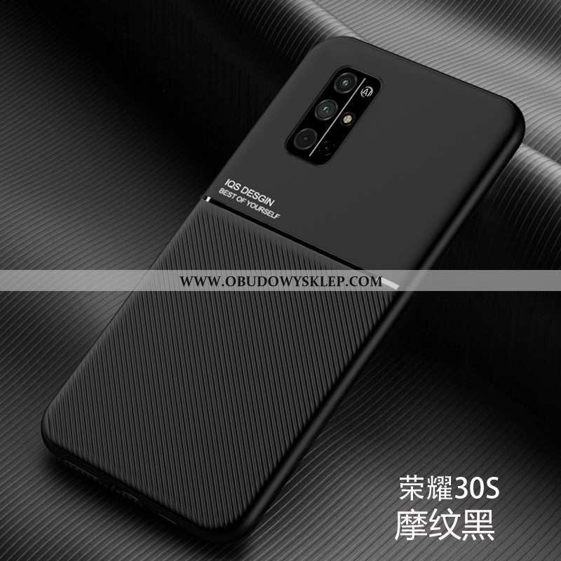 Etui Honor 30s Cienkie Trendy Super, Futerał Honor 30s Miękki Nowy Czarna