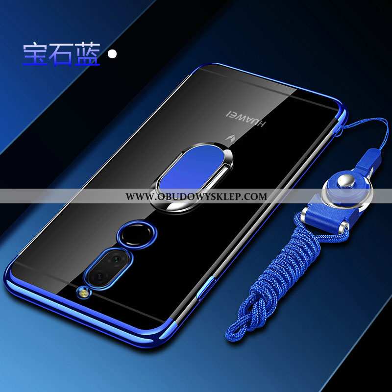 Etui Huawei Mate 10 Lite Cienkie Zakochani Futerał, Futerał Huawei Mate 10 Lite Miękki Proste Czerwo
