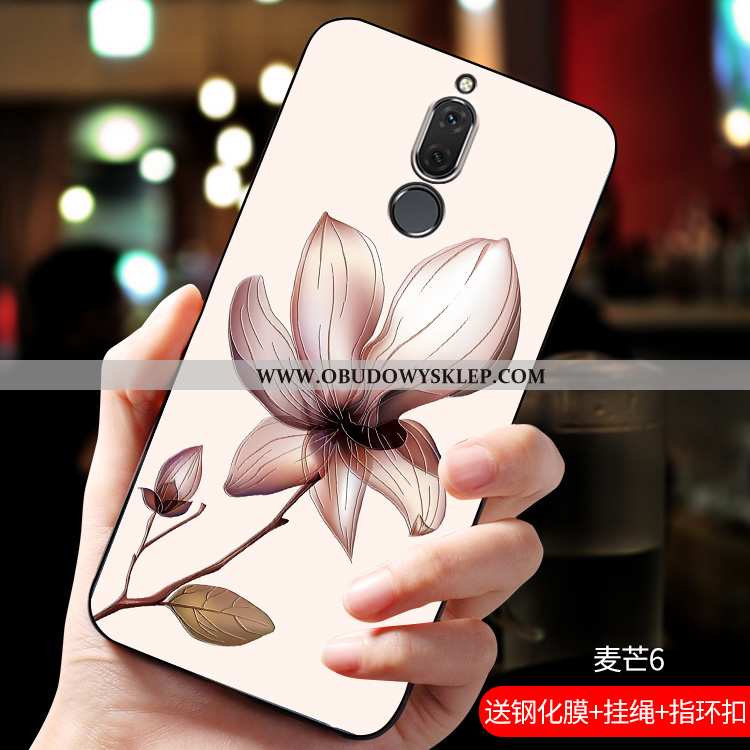 Etui Huawei Mate 10 Lite Ochraniacz Czerwony Netto Miękki, Futerał Huawei Mate 10 Lite Osobowość Rel