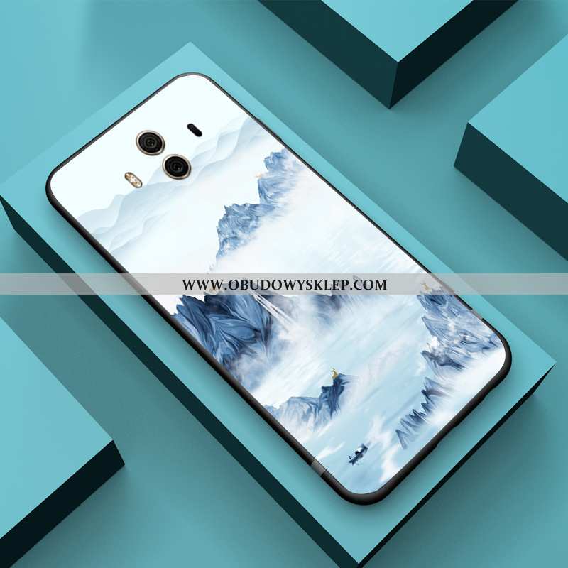 Etui Huawei Mate 10 Ochraniacz Silikonowe Lekkie, Futerał Huawei Mate 10 Osobowość Chiński Styl Nieb