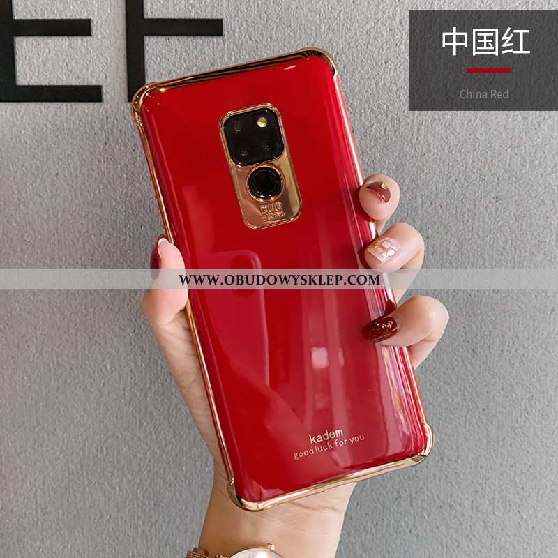 Etui Huawei Mate 20 Miękki Ochraniacz Różowe, Futerał Huawei Mate 20 Silikonowe Moda Rozowa