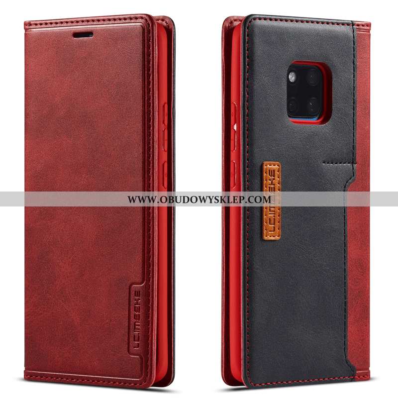 Etui Huawei Mate 20 Pro Skórzane Futerał Biznes, Huawei Mate 20 Pro Obudowa Niebieski Niebieska