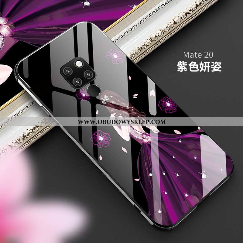 Etui Huawei Mate 20 Trendy Gwiazda Futerał, Futerał Huawei Mate 20 Super Telefon Komórkowy Fioletowy