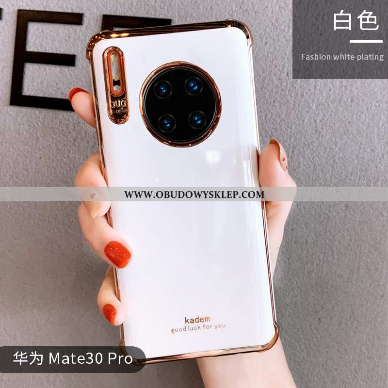 Etui Huawei Mate 30 Pro Kreatywne Zielony Anti-fall, Futerał Huawei Mate 30 Pro Trendy Jasny Zielone