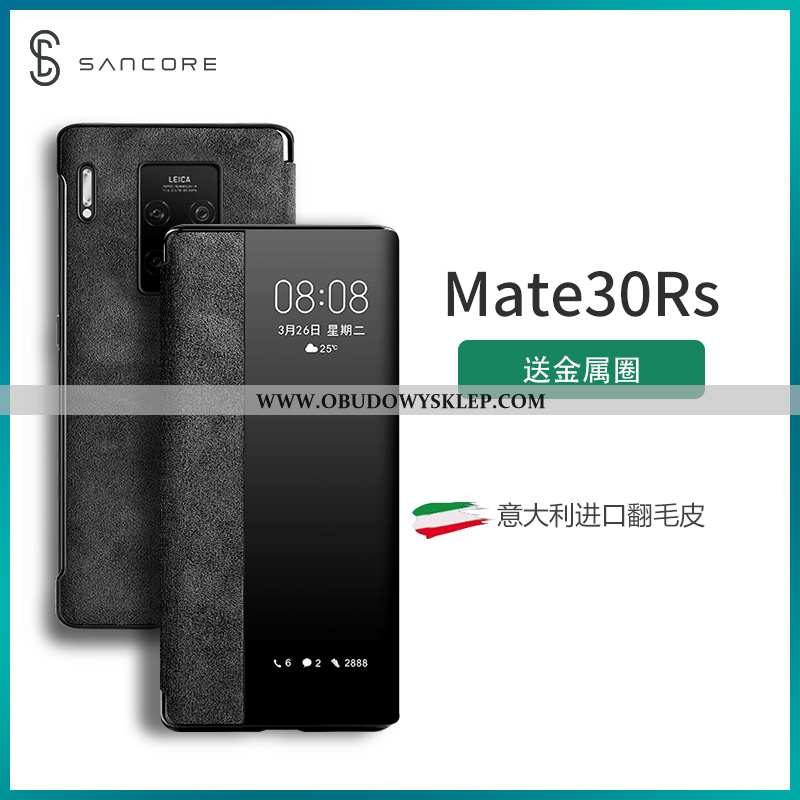 Etui Huawei Mate 30 Rs Ochraniacz Windows Zielony, Futerał Huawei Mate 30 Rs Trendy Zielone