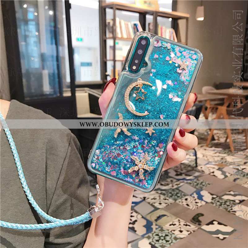 Etui Huawei Nova 5t Miękki Proszek Futerał, Futerał Huawei Nova 5t Purpurowy Czerwony Netto Fioletow