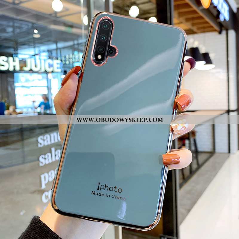 Etui Huawei Nova 5t Trendy Telefon Komórkowy Zielony, Futerał Huawei Nova 5t Miękki Zielone