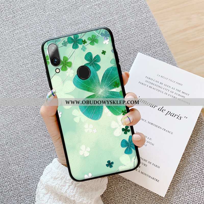 Etui Huawei P Smart 2020 Nubuku Kreatywne Nowy, Futerał Huawei P Smart 2020 Osobowość Zielone