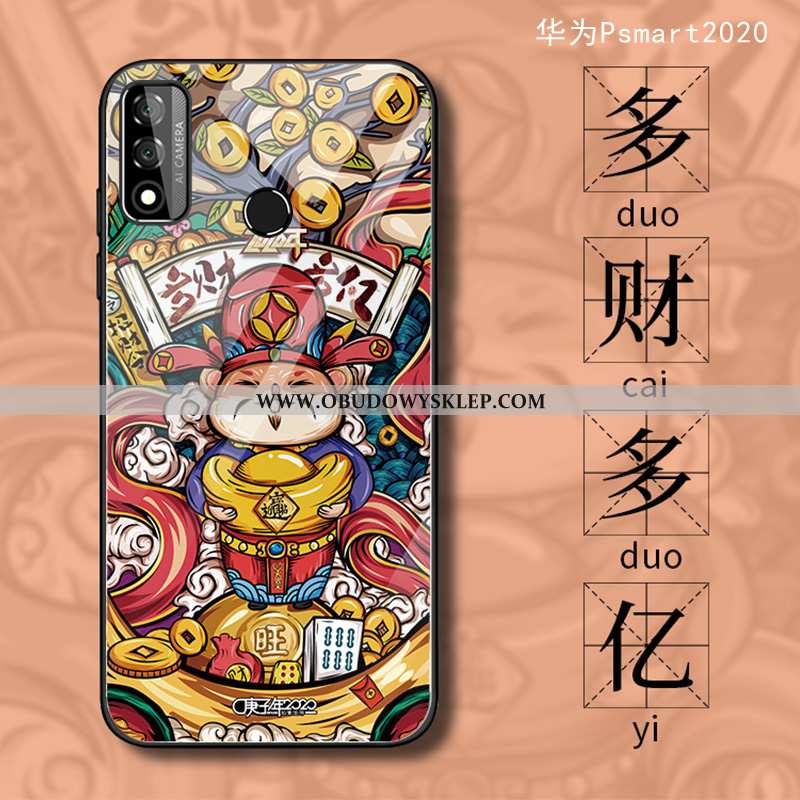 Etui Huawei P Smart 2020 Ochraniacz Anti-fall Brązowy, Futerał Huawei P Smart 2020 Szkło All Inclusi