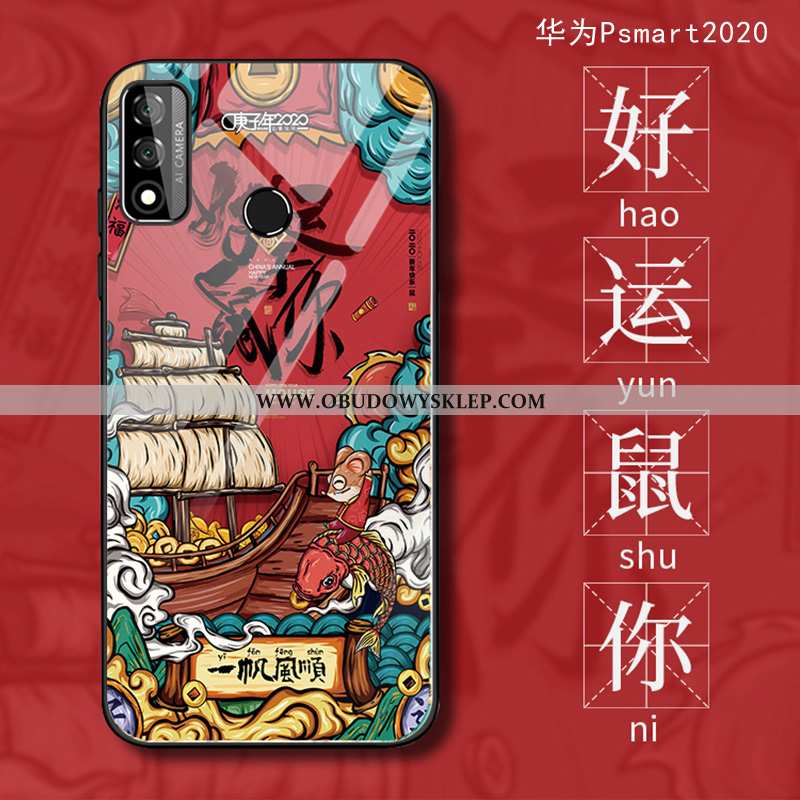 Etui Huawei P Smart 2020 Ochraniacz Anti-fall Brązowy, Futerał Huawei P Smart 2020 Szkło All Inclusi