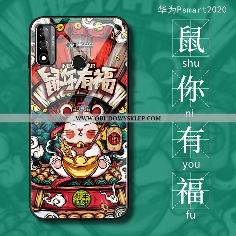 Etui Huawei P Smart 2020 Ochraniacz Anti-fall Brązowy, Futerał Huawei P Smart 2020 Szkło All Inclusi