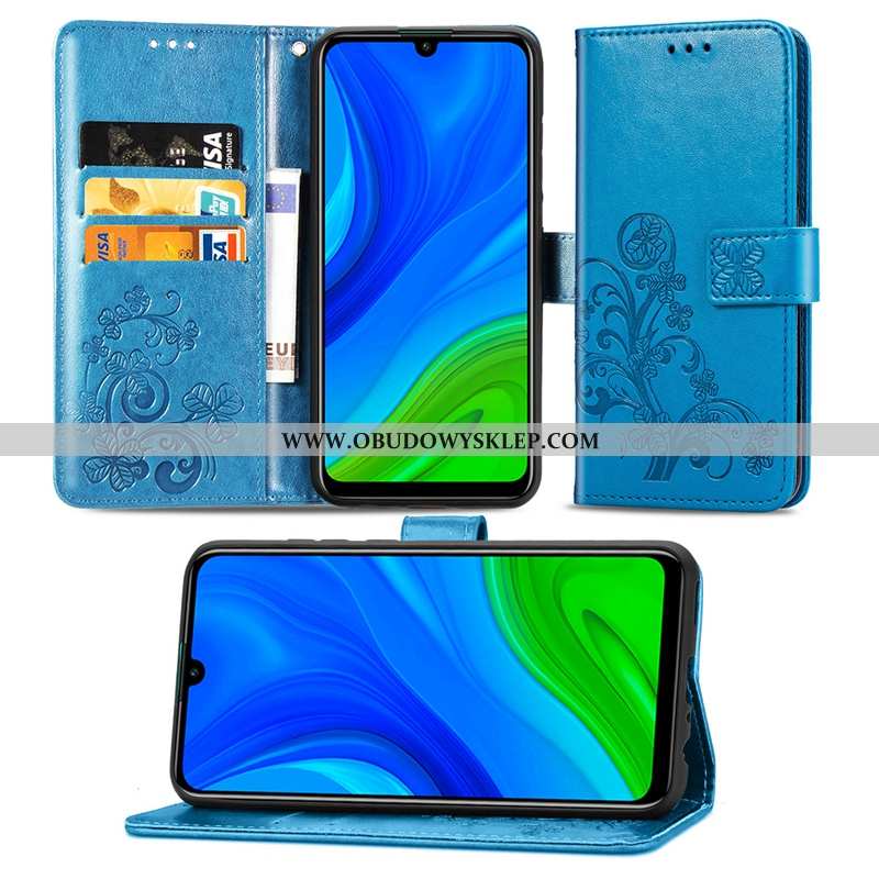 Etui Huawei P Smart 2020 Ochraniacz Różowe Etui, Futerał Huawei P Smart 2020 Skórzane Rozowa