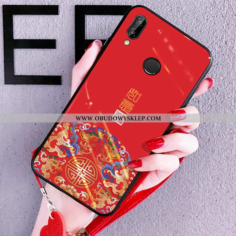 Etui Huawei P Smart+ Miękki Ochraniacz Zakochani, Futerał Huawei P Smart+ Silikonowe Trendy Niebiesk