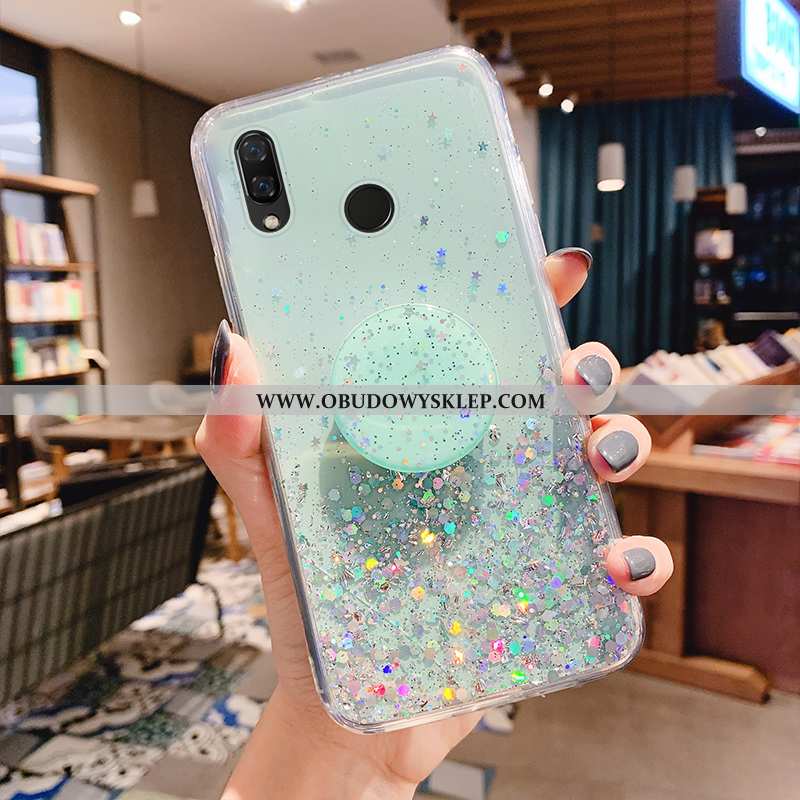 Etui Huawei P Smart+ Ochraniacz Silikonowe Jasny, Futerał Huawei P Smart+ Moda Miękki Zielone