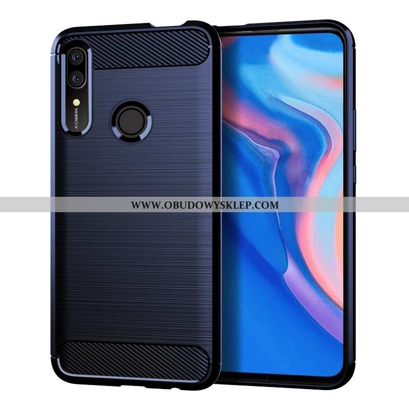 Etui Huawei P Smart Z Silikonowe Czarny Telefon Komórkowy, Futerał Huawei P Smart Z Anti-fall Czarna