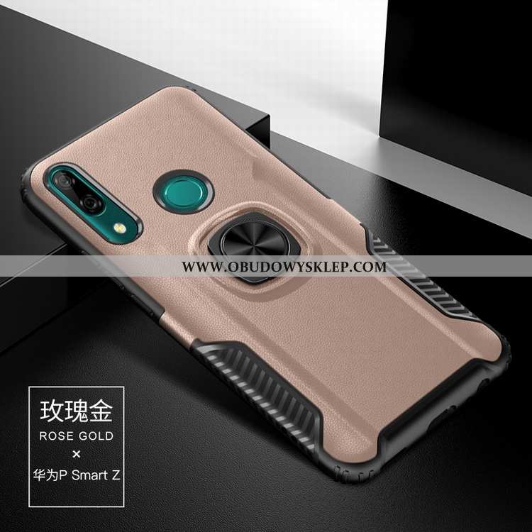 Etui Huawei P Smart Z Silikonowe Wspornik Etui, Futerał Huawei P Smart Z Anti-fall Trudno Granatowy