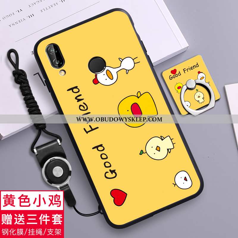 Etui Huawei P20 Lite Nubuku Telefon Komórkowy Futerał, Futerał Huawei P20 Lite Kreatywne Piękny Ziel