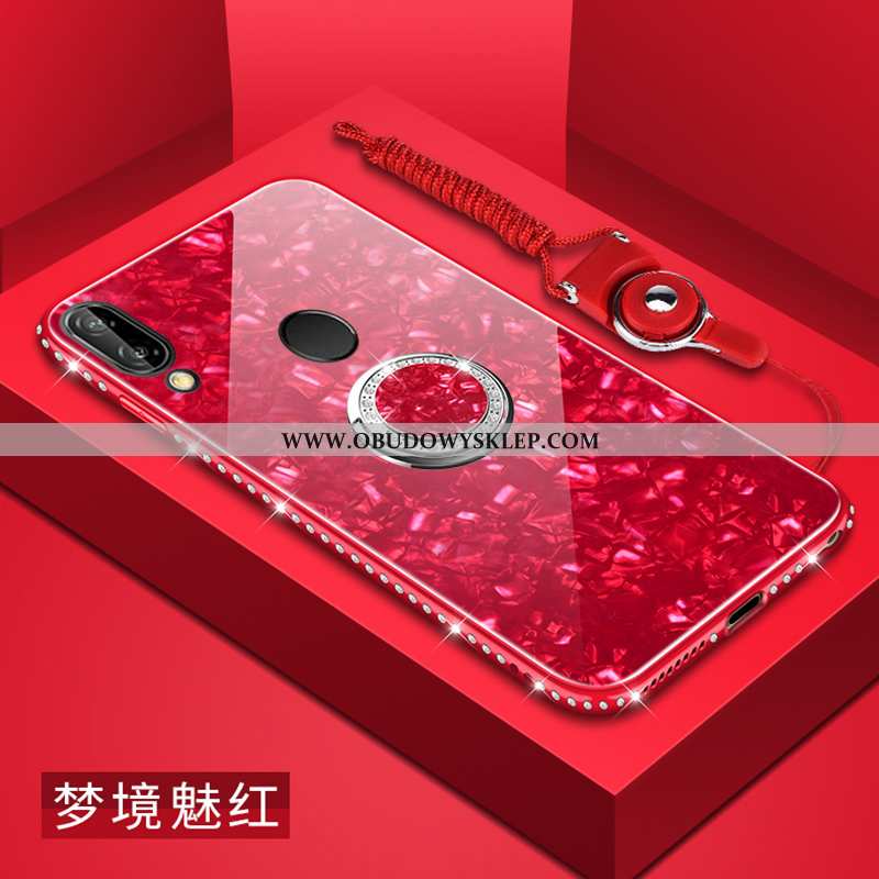 Etui Huawei P20 Lite Osobowość Srebro, Futerał Huawei P20 Lite Kreatywne Czerwony Netto Srebrne