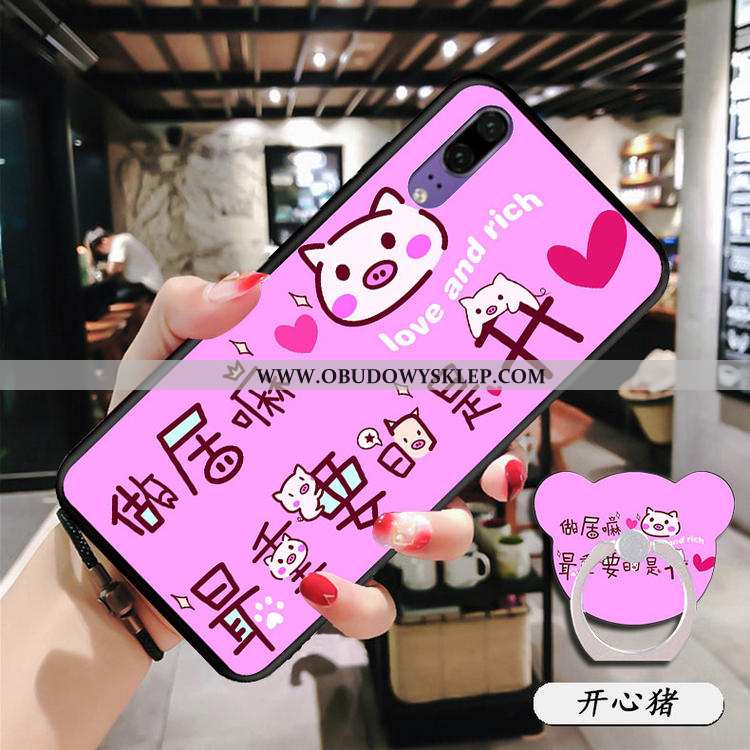 Etui Huawei P20 Miękki Niebieski Futerał, Futerał Huawei P20 Silikonowe Anti-fall Niebieska