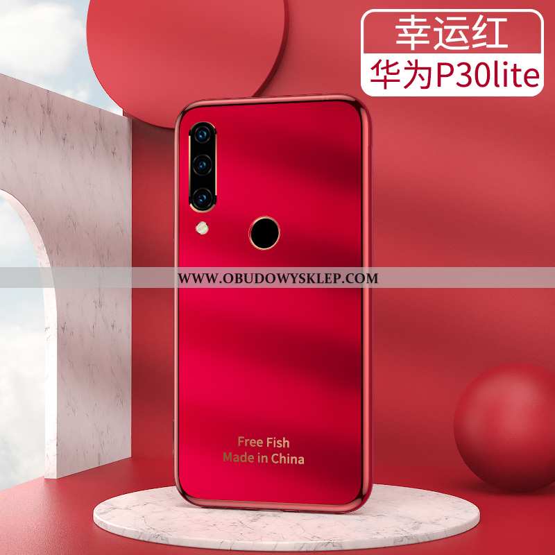 Etui Huawei P30 Lite Osobowość All Inclusive Wiatr, Futerał Huawei P30 Lite Kreatywne Czerwony Netto
