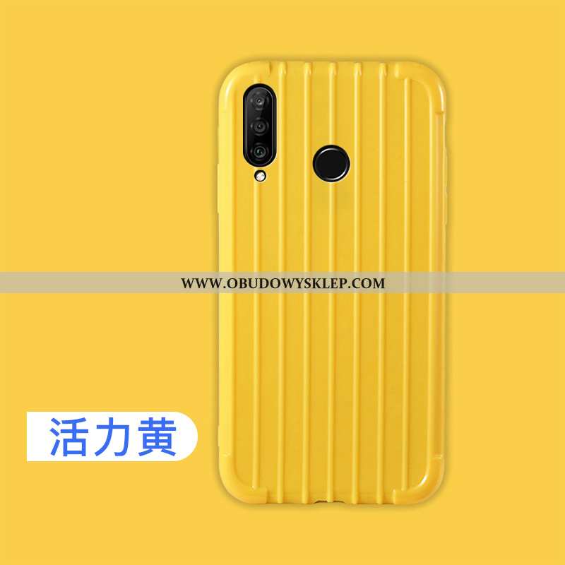 Etui Huawei P30 Lite Osobowość Proste Lekkie, Futerał Huawei P30 Lite Kreatywne Bordowa