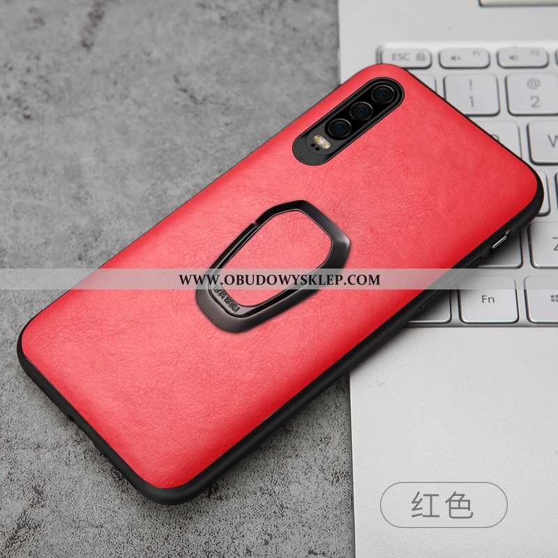 Etui Huawei P30 Osobowość Jakość Eleganckie, Futerał Huawei P30 Kreatywne Luksusowy Brązowe