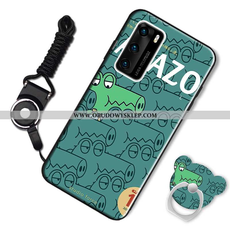 Etui Huawei P40 Kreskówka Telefon Komórkowy Futerał, Futerał Huawei P40 Piękny Miękki Bordowa