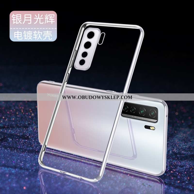 Etui Huawei P40 Lite 5g Ochraniacz Purpurowy Telefon Komórkowy, Futerał Huawei P40 Lite 5g Przezrocz