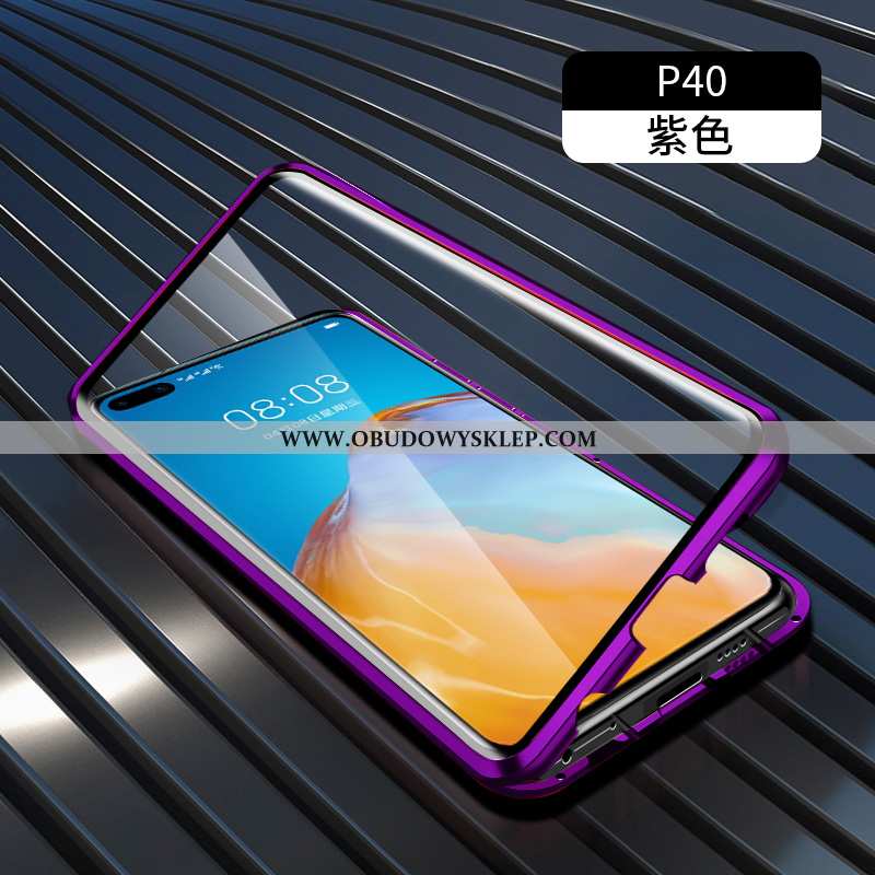 Etui Huawei P40 Metal Telefon Komórkowy Etui, Futerał Huawei P40 Ochraniacz Zielone