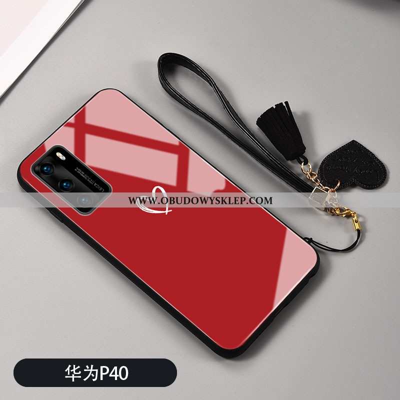 Etui Huawei P40 Osobowość Miłość Szkło, Futerał Huawei P40 Silikonowe Ochraniacz Czarna