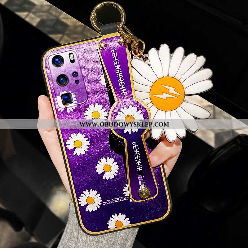 Etui Huawei P40 Pro Miękki All Inclusive Etui, Futerał Huawei P40 Pro Silikonowe Anti-fall Fioletowy