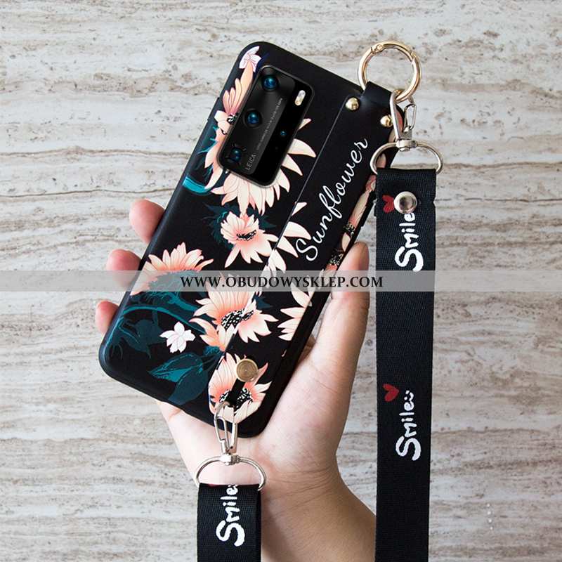 Etui Huawei P40 Pro Vintage Ochraniacz Futerał, Futerał Huawei P40 Pro Trendy Biały Biała