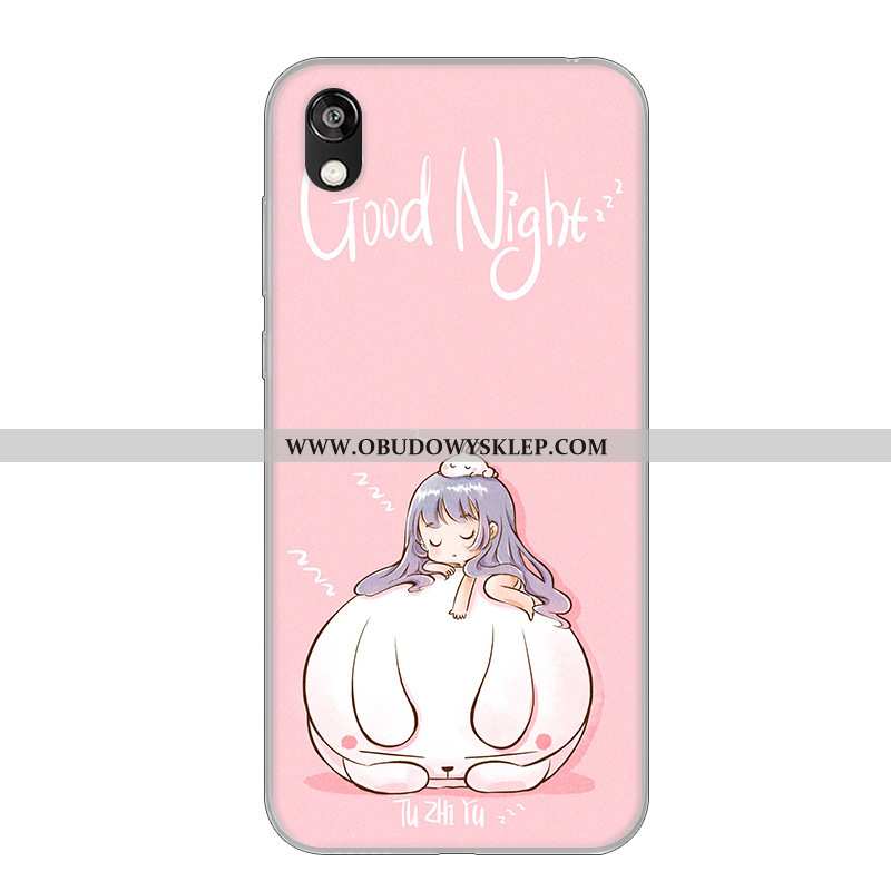 Etui Huawei Y5 2020 Miękki Futerał Różowe, Huawei Y5 2020 Wiatr Rozowa