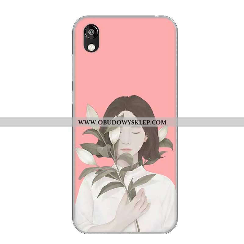 Etui Huawei Y5 2020 Miękki Futerał Różowe, Huawei Y5 2020 Wiatr Rozowa