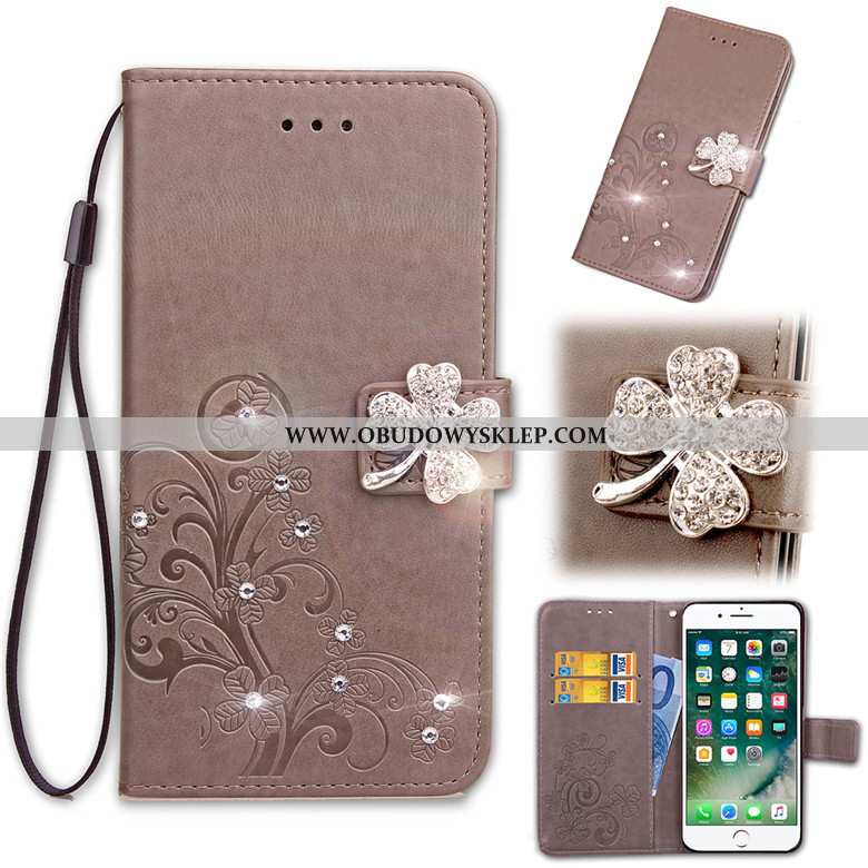 Etui Huawei Y5 2020 Skórzane Anti-fall Pokrowce, Futerał Huawei Y5 2020 Miękki Czerwony Różowy