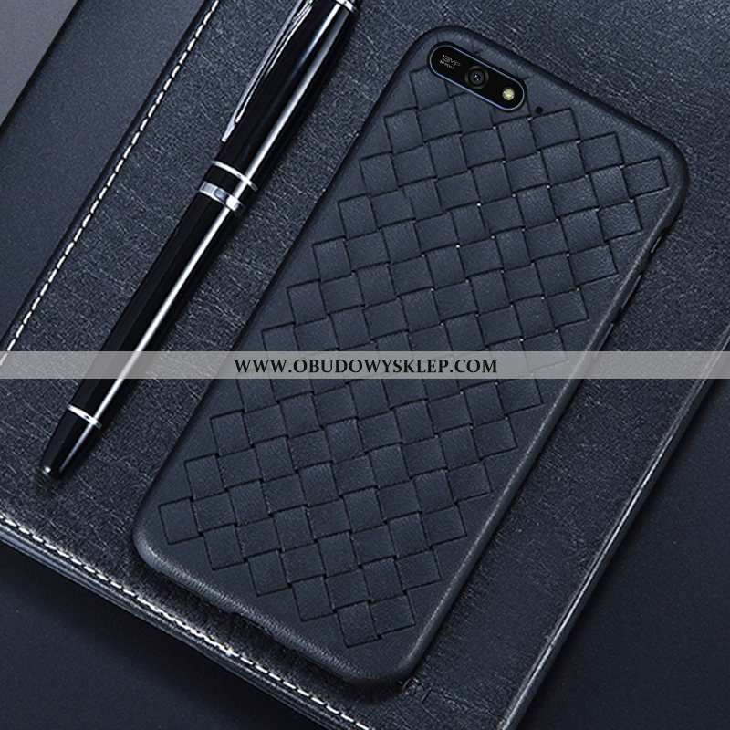 Etui Huawei Y6 2020 Kreatywne 2020 Futerał, Futerał Huawei Y6 2020 Wzór Anti-fall Granatowy
