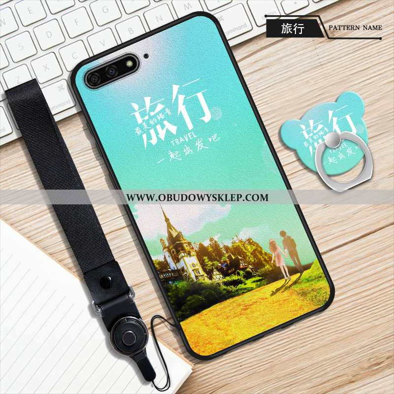 Etui Huawei Y6 2020 Wiszące Ozdoby Telefon Komórkowy, Futerał Huawei Y6 2020 Kreskówka Granatowy
