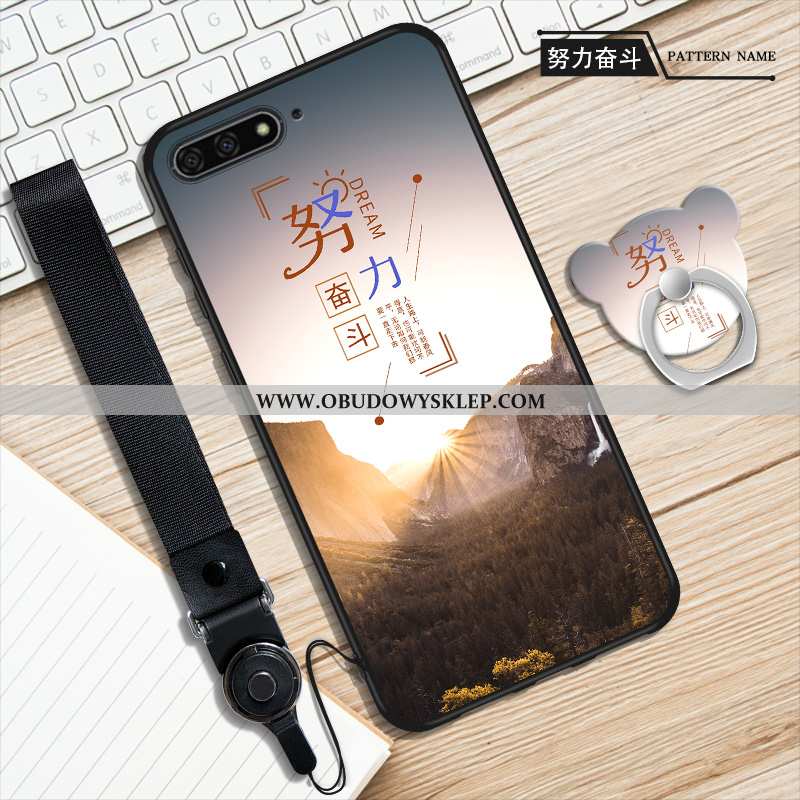 Etui Huawei Y6 2020 Wiszące Ozdoby Telefon Komórkowy, Futerał Huawei Y6 2020 Kreskówka Granatowy