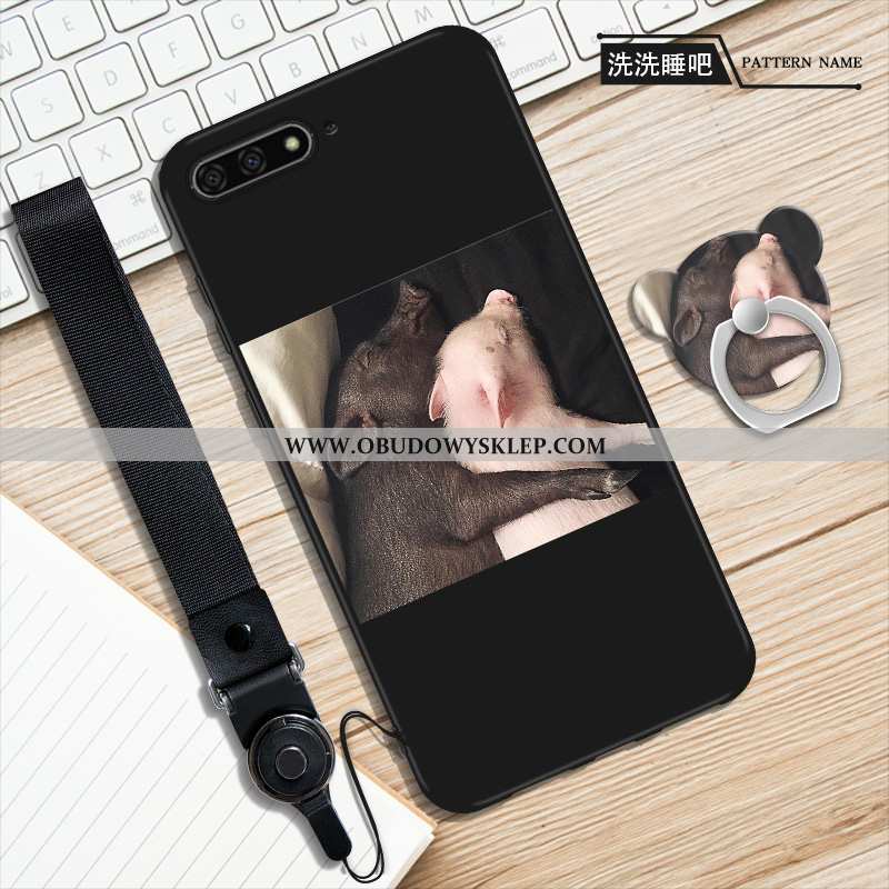Etui Huawei Y6 2020 Wiszące Ozdoby Telefon Komórkowy, Futerał Huawei Y6 2020 Kreskówka Granatowy