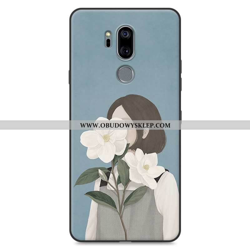 Etui Lg G7 Thinq Silikonowe Trendy Telefon Komórkowy, Futerał Lg G7 Thinq Ochraniacz Czerwony Czerwo