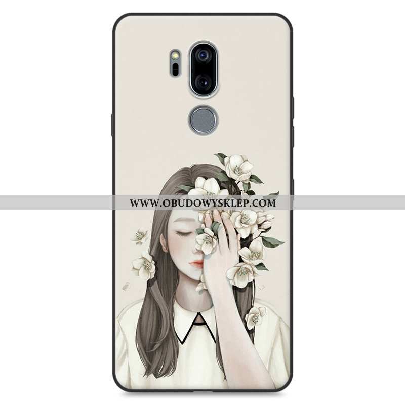 Etui Lg G7 Thinq Silikonowe Trendy Telefon Komórkowy, Futerał Lg G7 Thinq Ochraniacz Czerwony Czerwo