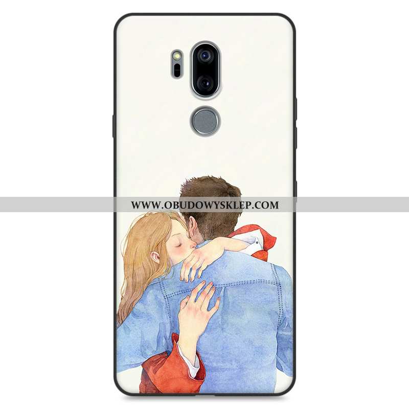 Etui Lg G7 Thinq Silikonowe Trendy Telefon Komórkowy, Futerał Lg G7 Thinq Ochraniacz Czerwony Czerwo